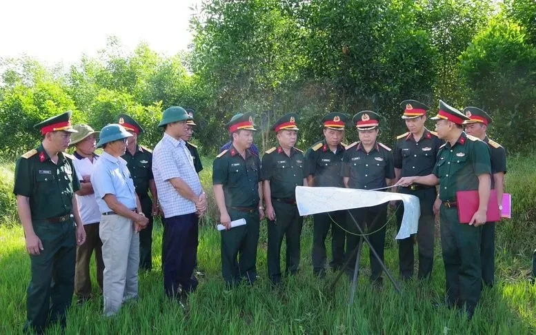 Quân khu 4 khảo sát thực địa, triển khai đợt tìm kiếm hài cốt liệt sĩ tại Câu Nhi Quân khu 4 khảo sát thực địa, triển khai đợt tìm kiếm hài cốt liệt sĩ tại Câu Nhi
