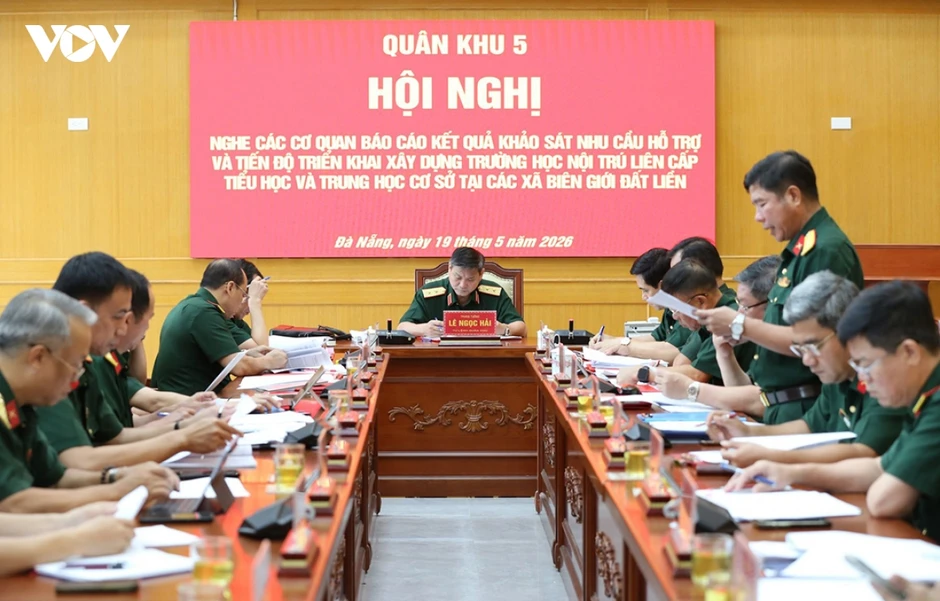 Quân khu 5 hỗ trợ xây dựng trường học nội trú liên cấp khu vực biên giới