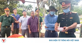 Quân khu 5 kiểm tra công tác lấy mẫu sinh phẩm liệt sĩ tại Gia Lai