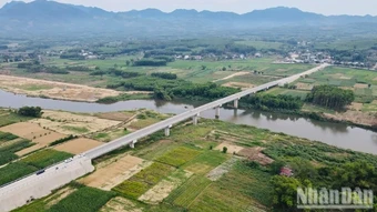 Quảng Ngãi đưa cầu Thạch An bắc qua sông Trà Bồng vào sử dụng