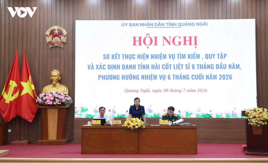 Quảng Ngãi huy động nhiều nguồn lực tìm kiếm, xác định danh tính hài cốt liệt sĩ Quảng Ngãi huy động nhiều nguồn lực tìm kiếm, xác định danh tính hài cốt liệt sĩ