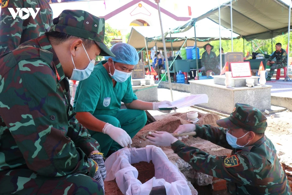 Quảng Ngãi huy động nhiều nguồn lực tìm kiếm, xác định danh tính hài cốt liệt sĩ Quảng Ngãi huy động nhiều nguồn lực tìm kiếm, xác định danh tính hài cốt liệt sĩ