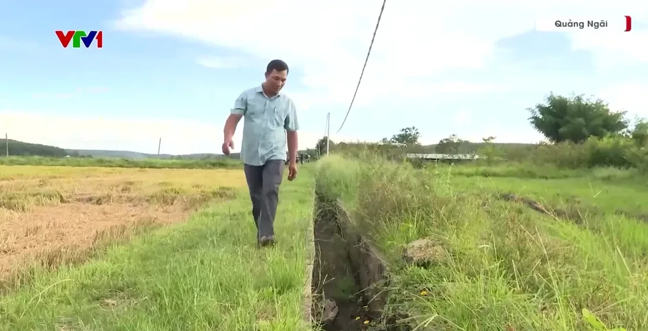 Quảng Ngãi khơi thông thủy lợi để ứng phó hạn hán Quảng Ngãi khơi thông thủy lợi để ứng phó hạn hán