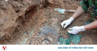 Quảng Ngãi quy tập 3 hài cốt liệt sĩ cùng nhiều di vật