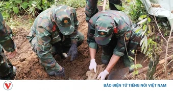 Quảng Ngãi quy tập thêm 5 hài cốt liệt sĩ tại xã Đăk Pék
