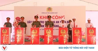 Quảng Ngãi xây dựng 6 trụ sở công an các xã biên giới