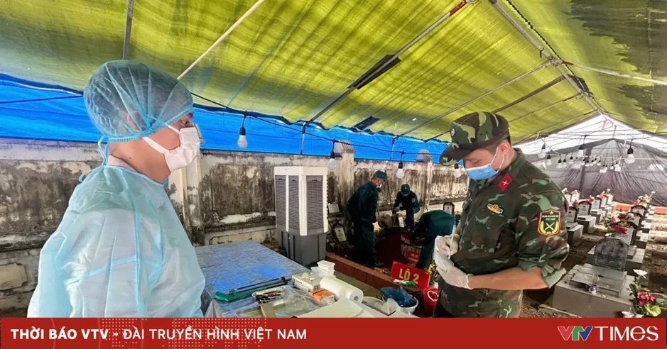 Quảng Ninh đạt trên 50% kế hoạch lấy mẫu hài cốt liệt sĩ phục vụ giám định ADN