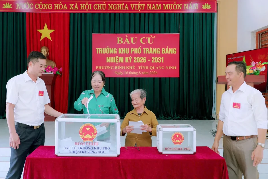 Quảng Ninh: Sôi nổi Ngày hội Bầu cử trưởng thôn, khu phố Quảng Ninh: Sôi nổi Ngày hội Bầu cử trưởng thôn, khu phố