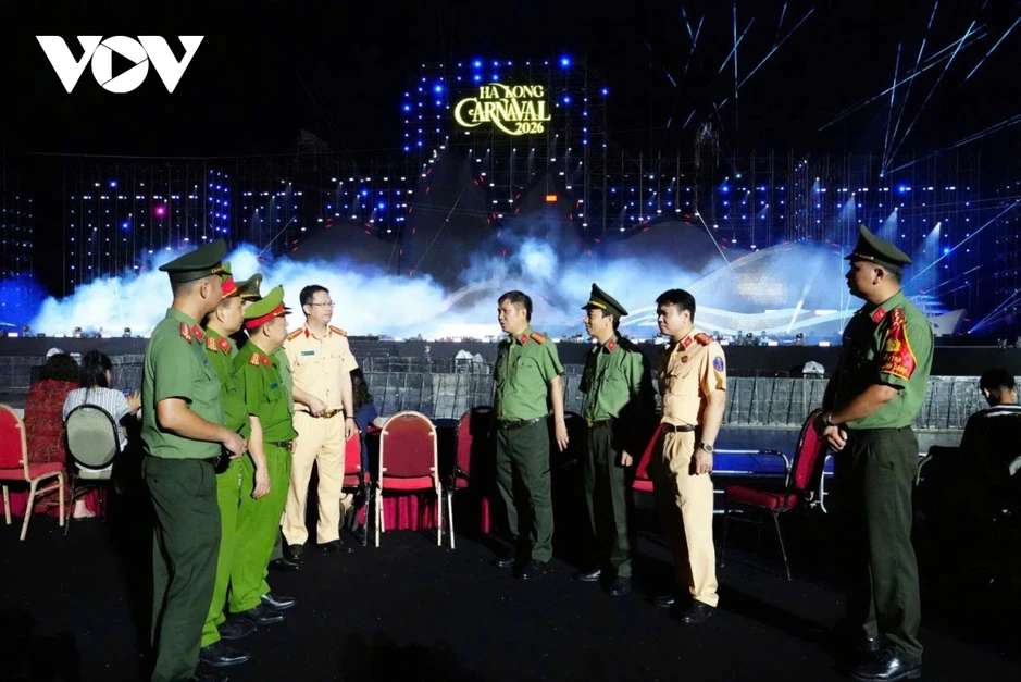 Quảng Ninh tập trung đảm bảo an ninh cho đêm hội Carnaval Hạ Long 2026 Quảng Ninh tập trung đảm bảo an ninh cho đêm hội Carnaval Hạ Long 2026