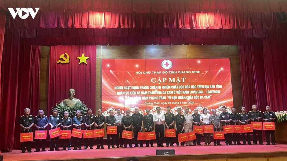 Quảng Ninh tri ân người hoạt động kháng chiến bị nhiễm chất độc hóa học