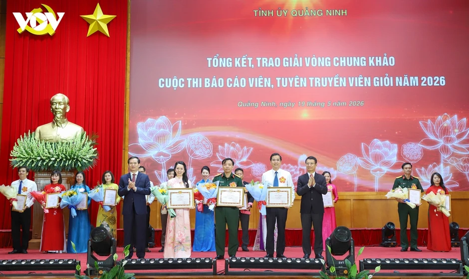 Quảng Ninh: Ứng dụng công nghệ số thi báo cáo viên, tuyên truyền viên giỏi Quảng Ninh: Ứng dụng công nghệ số thi báo cáo viên, tuyên truyền viên giỏi