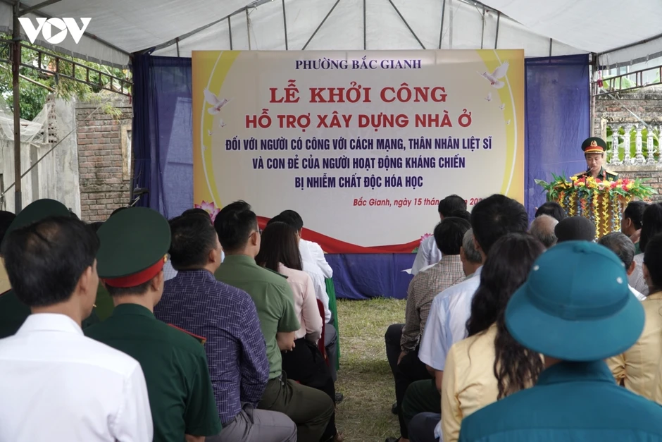 Quảng Trị đồng loạt khởi công nhà ở giúp người có công, nạn nhân chất độc hóa học Quảng Trị đồng loạt khởi công nhà ở giúp người có công, nạn nhân chất độc hóa học