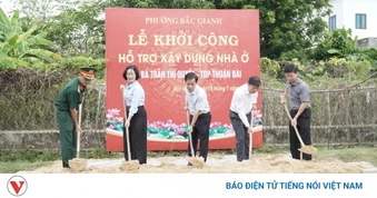 Quảng Trị đồng loạt khởi công nhà ở giúp người có công, nạn nhân chất độc hóa học