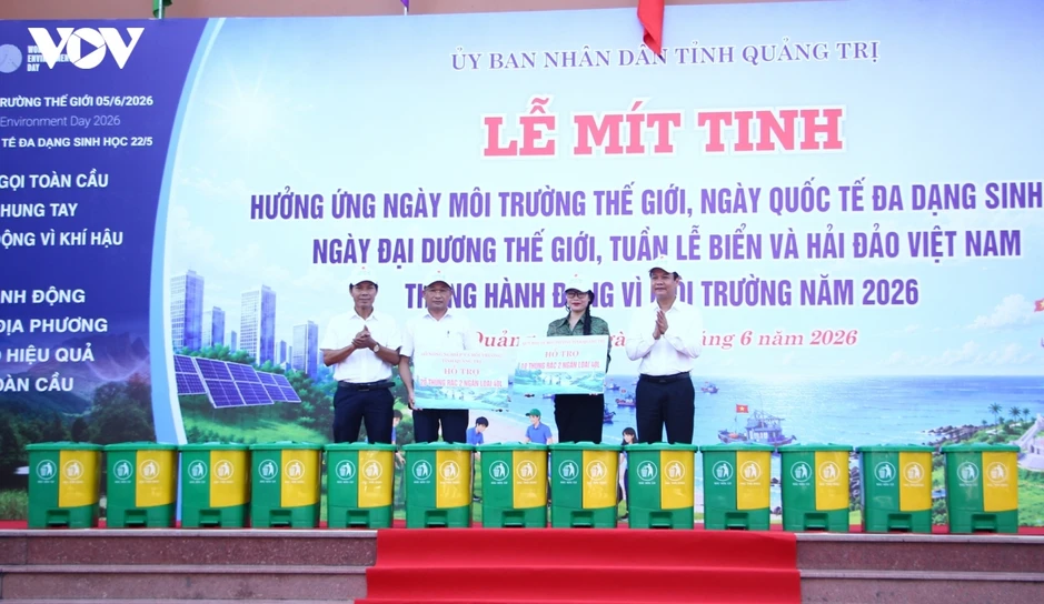 Quảng Trị lan tỏa thông điệp sống xanh, bảo vệ môi trường Quảng Trị lan tỏa thông điệp sống xanh, bảo vệ môi trường