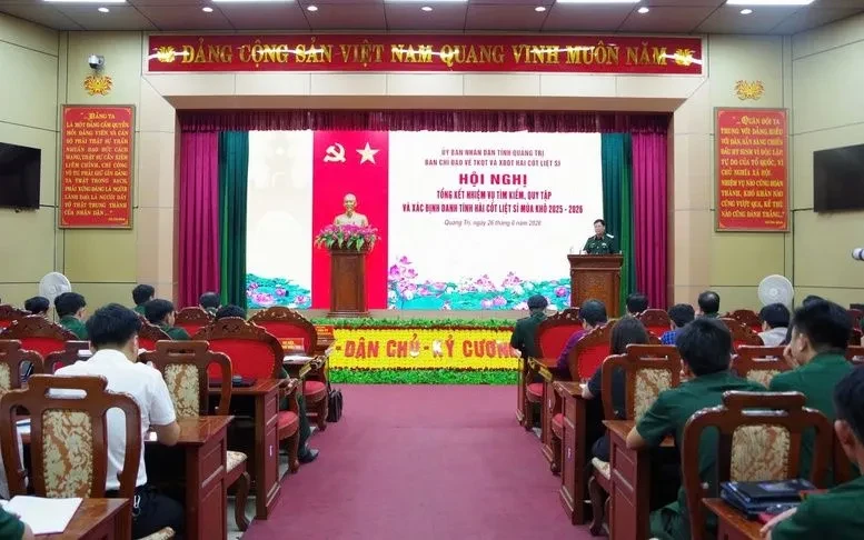 Quảng Trị phấn đấu hoàn thành lấy mẫu, số hóa thông tin 22.500 mộ liệt sĩ Quảng Trị phấn đấu hoàn thành lấy mẫu, số hóa thông tin 22.500 mộ liệt sĩ