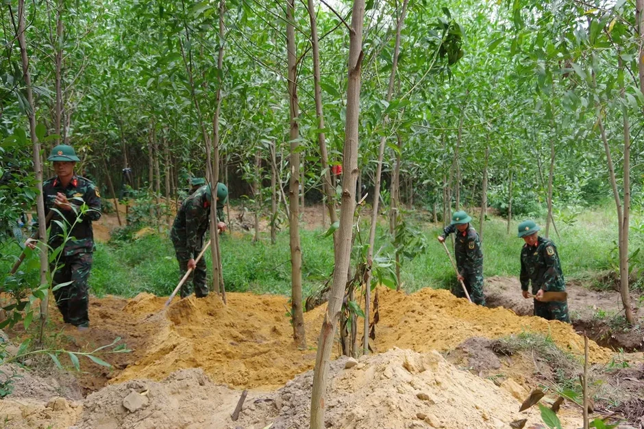 Quảng Trị: Quy tập 13 bộ hài cốt liệt sĩ tại khu vực Câu Nhi