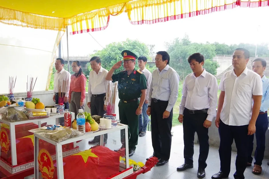 Quảng Trị: Quy tập 13 bộ hài cốt liệt sĩ tại khu vực Câu Nhi