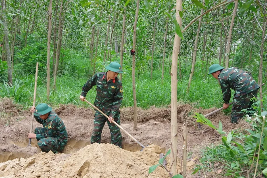 Quảng Trị: Quy tập 13 bộ hài cốt liệt sĩ tại khu vực Câu Nhi