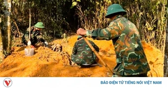 Quảng Trị quy tập 3 hài cốt liệt sĩ tại xã Đakrông