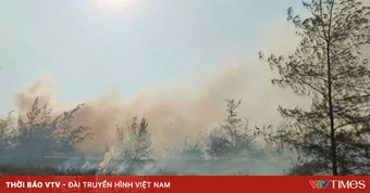 Quảng Trị: Thức trắng đêm, khống chế 2 vụ cháy rừng liên tiếp