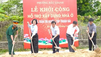 Quảng Trị xây mới và sửa chữa 3.520 căn nhà cho người có công với cách mạng, thân nhân liệt sĩ và nạn nhân chất độc hóa học