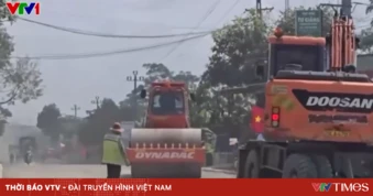 Quốc lộ 14E chậm tiến độ, người dân bị tiếng ồn, bụi và bùn bủa vây