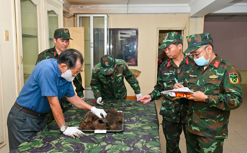 Quy tập thêm 8 bộ hài cốt liệt sĩ tại Công viên Lê Thị Riêng Quy tập thêm 8 bộ hài cốt liệt sĩ tại Công viên Lê Thị Riêng