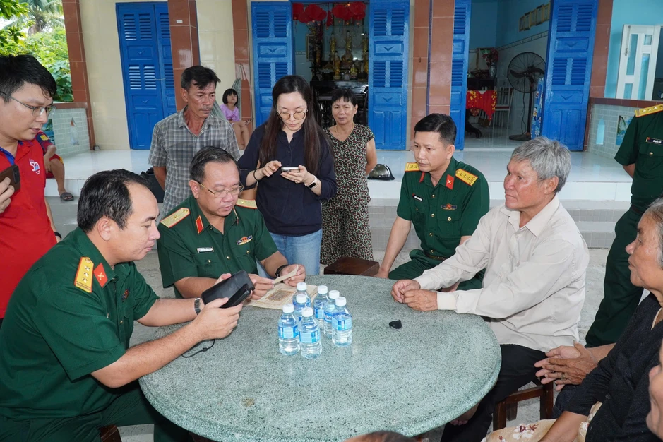 Quy tập thêm 9 hài cốt liệt sĩ tại Công viên Lê Thị Riêng, xác minh danh tính thân nhân liệt sĩ Huỳnh Văn Quên Quy tập thêm 9 hài cốt liệt sĩ tại Công viên Lê Thị Riêng, xác minh danh tính thân nhân liệt sĩ Huỳnh Văn Quên