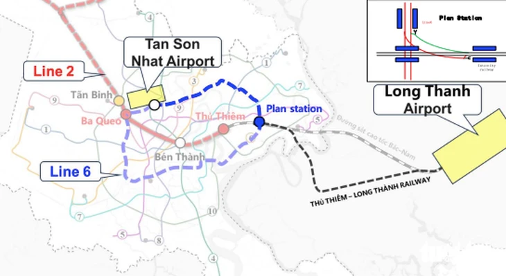 Quyết tâm phê duyệt hướng tuyến metro số 6 đoạn sân bay Tân Sơn Nhất - Phú Hữu trong tháng 6-2026 Quyết tâm phê duyệt hướng tuyến metro số 6 đoạn sân bay Tân Sơn Nhất - Phú Hữu trong tháng 6-2026