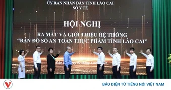 Ra mắt hệ thống “Bản đồ số an toàn thực phẩm tỉnh Lào Cai”