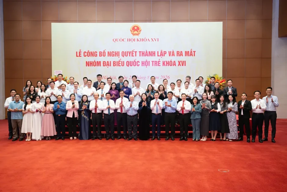 Ra mắt Nhóm đại biểu Quốc hội trẻ khóa XVI Ra mắt Nhóm đại biểu Quốc hội trẻ khóa XVI