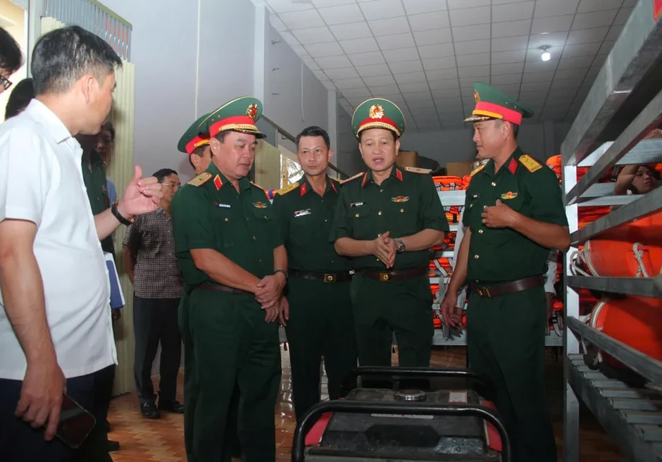Rà soát phương án ứng phó thiên tai tại Cà Mau Rà soát phương án ứng phó thiên tai tại Cà Mau
