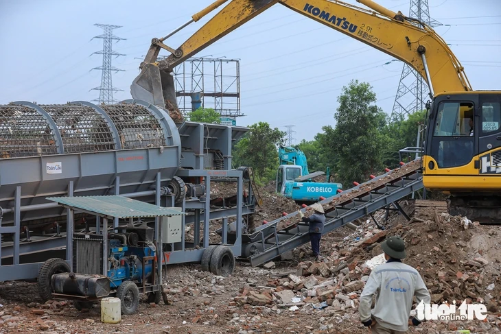 Rác thải xây dựng ở Hà Nội sẽ được tái chế đưa vào dự án đầu tư công Rác thải xây dựng ở Hà Nội sẽ được tái chế đưa vào dự án đầu tư công