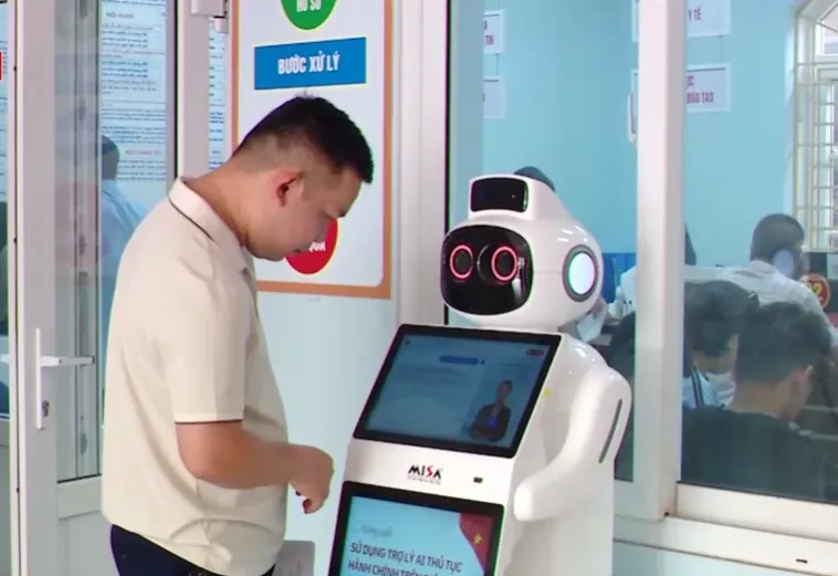 Robot và AI hỗ trợ người dân thực hiện thủ tục hành chính Robot và AI hỗ trợ người dân thực hiện thủ tục hành chính