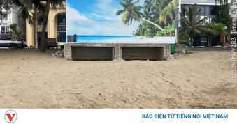 Sầm Sơn xác minh hiện tượng nước chảy ra biển do sự cố cửa xả sau mưa lớn