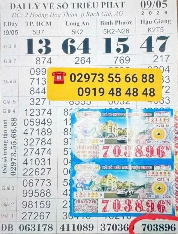 Sáng 10-5, hai giải độc đắc xổ số miền Nam xuất hiện gây bất ngờ Sáng 10-5, hai giải độc đắc xổ số miền Nam xuất hiện gây bất ngờ