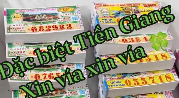Sáng 13-4, lộ diện nơi trúng độc đắc và an ủi 160 vé xổ số miền Nam Sáng 13-4, lộ diện nơi trúng độc đắc và an ủi 160 vé xổ số miền Nam
