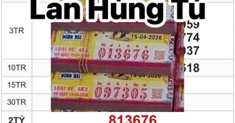 Sáng 16-4, tiếp tục xuất hiện 160 vé xổ số miền Nam trúng độc đắc và an ủi