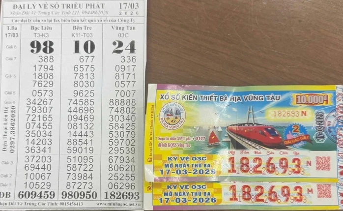 Sáng 18-3, bất ngờ với nơi trúng 2 giải độc đắc của xổ số miền Nam Sáng 18-3, bất ngờ với nơi trúng 2 giải độc đắc của xổ số miền Nam