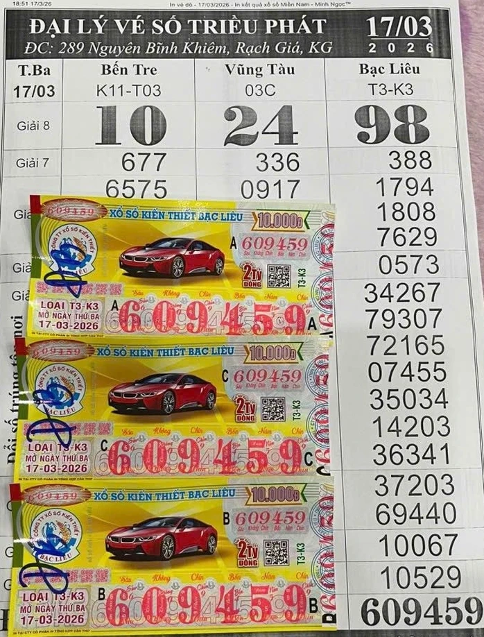 Sáng 18-3, bất ngờ với nơi trúng 2 giải độc đắc của xổ số miền Nam Sáng 18-3, bất ngờ với nơi trúng 2 giải độc đắc của xổ số miền Nam