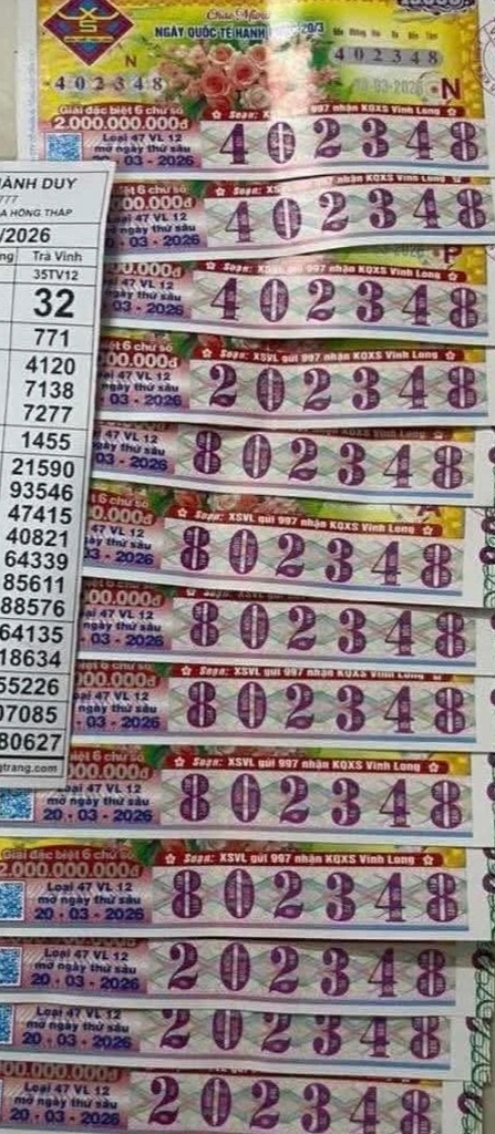 Sáng 21-3, tìm ra khách hàng trúng 2 giải độc đắc xổ số miền Nam Sáng 21-3, tìm ra khách hàng trúng 2 giải độc đắc xổ số miền Nam