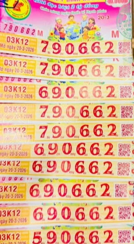 Sáng 21-3, tìm ra khách hàng trúng 2 giải độc đắc xổ số miền Nam Sáng 21-3, tìm ra khách hàng trúng 2 giải độc đắc xổ số miền Nam