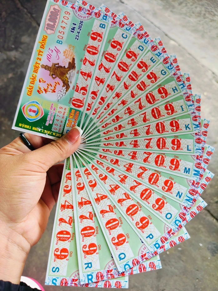 Sáng 23-4, TPHCM, Tây Ninh và Vĩnh Long có người trúng xổ số miền Nam Sáng 23-4, TPHCM, Tây Ninh và Vĩnh Long có người trúng xổ số miền Nam