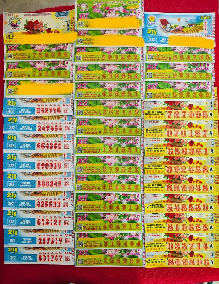 Sáng 30-3, nhiều người ở TPHCM và Tây Ninh nhận tin vui từ xổ số miền Nam Sáng 30-3, nhiều người ở TPHCM và Tây Ninh nhận tin vui từ xổ số miền Nam