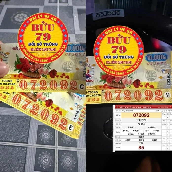 Sáng 31-3, lộ diện nhiều người trúng thưởng xổ số miền Nam Sáng 31-3, lộ diện nhiều người trúng thưởng xổ số miền Nam