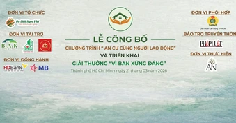 Sáng nay, ra mắt chương trình 'An cư cùng người lao động'