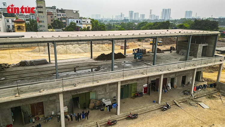 Sắp đưa vào khai thác bến xe Yên Sở Sắp đưa vào khai thác bến xe Yên Sở