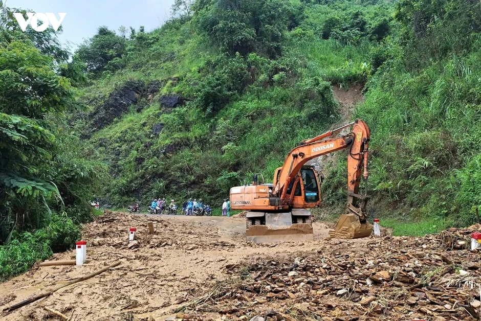 Sạt lở đất đá xảy ra tại nhiều nơi ở Sơn La
