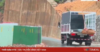 Sạt lở đèo D'Ran chậm khắc phục, tiềm ẩn nguy cơ mất an toàn
