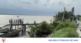 Sạt lở nghiêm trọng tại xã Cù Lao Dung, Cần Thơ công bố tình huống khẩn cấp
